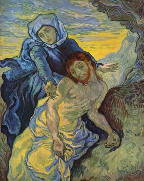 Pietà Oil Painting by Vincent Van Gogh