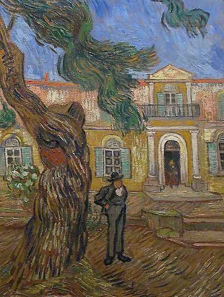 Hôpital Saint-Paul à Saint-Rémy 1889 Oil Painting by Vincent Van Gogh