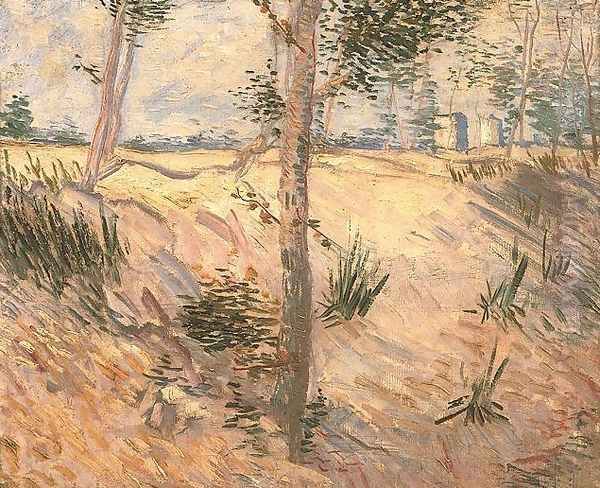 Arbre dans un champ 1887 Oil Painting by Vincent Van Gogh