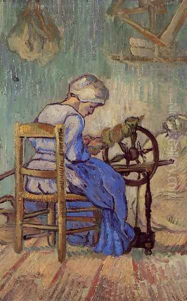 The Spinner Oil Painting by Vincent Van Gogh