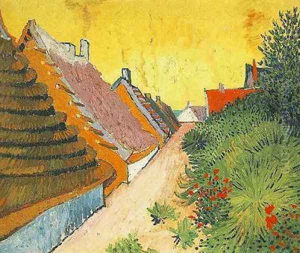 Rue de Saintes-Maries 1888 Oil Painting by Vincent Van Gogh