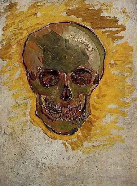 Skull 2 Oil Painting by Vincent Van Gogh