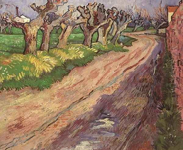 Saules taillés 1889 Oil Painting by Vincent Van Gogh