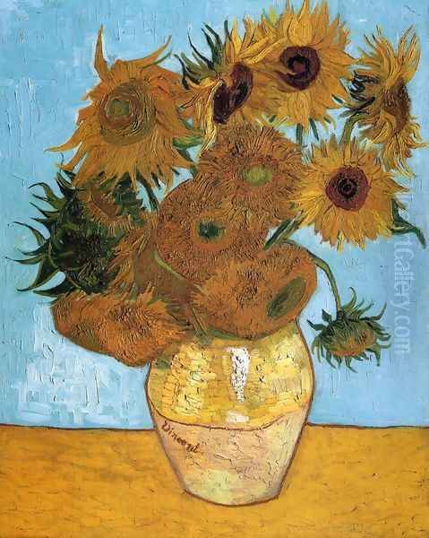 Sunflowers I Oil Painting by Vincent Van Gogh