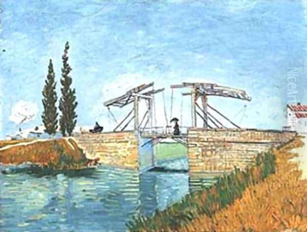 Landlois Bridge 1888 Oil Painting by Vincent Van Gogh