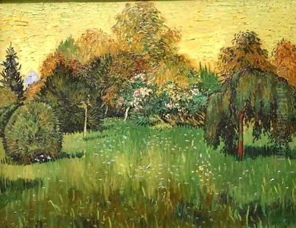 The Poets Garden Oil Painting by Vincent Van Gogh