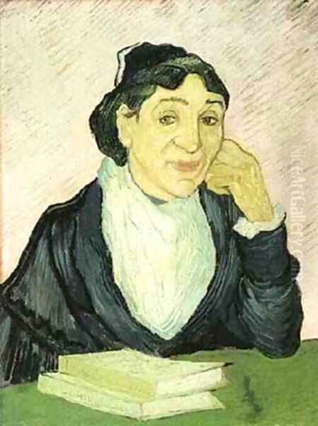 Larlesienne (Madame Ginoux) 1890 Oil Painting by Vincent Van Gogh