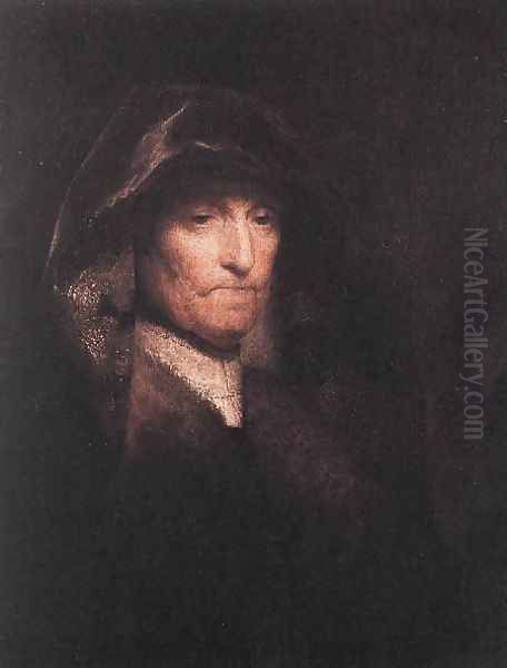 An Old Woman- The Artist's Mother c. 1629 Oil Painting by Rembrandt Van Rijn