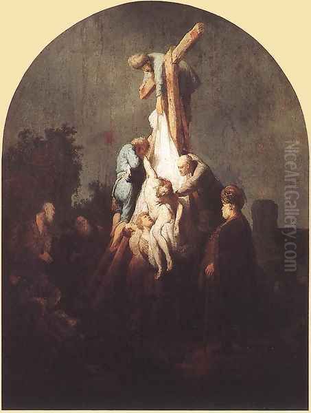 Deposition from the Cross 1634 Oil Painting by Rembrandt Van Rijn