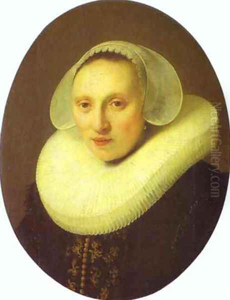 Cornelia Pronck, Wife of Albert Cuyper Oil Painting by Rembrandt Van Rijn