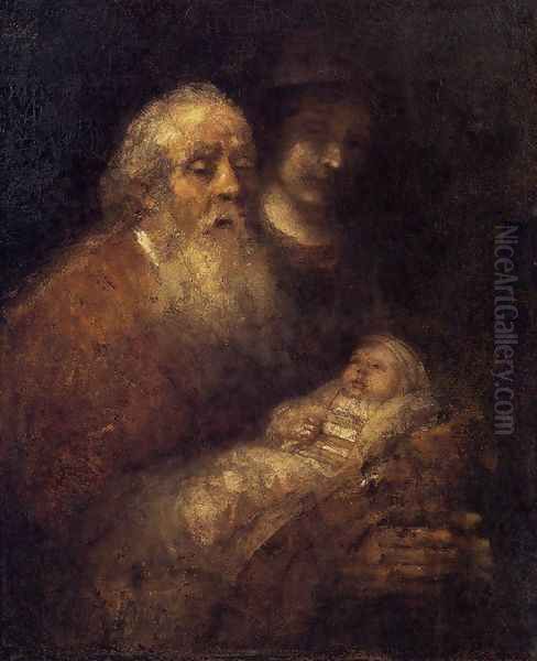 Circumcision 1669 Oil Painting by Rembrandt Van Rijn