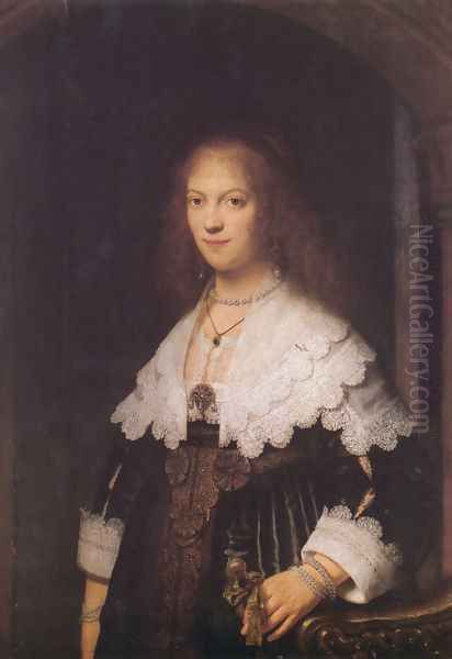 Maria Trip Oil Painting by Rembrandt Van Rijn