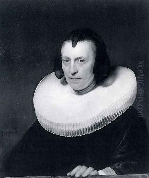 Portrait Of Alijdt Adriaensdr Oil Painting by Rembrandt Van Rijn