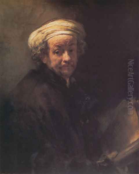 Self-portrait as the Apostle Paul Oil Painting by Rembrandt Van Rijn