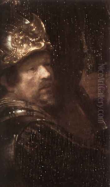 The Nightwatch (detail-3) 1642 Oil Painting by Rembrandt Van Rijn