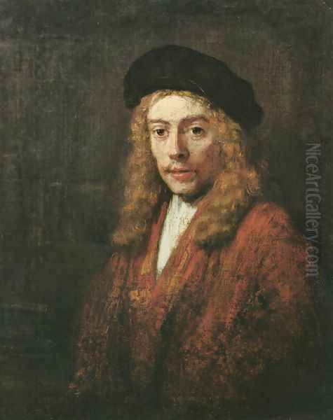 Portrait of Titus Oil Painting by Rembrandt Van Rijn