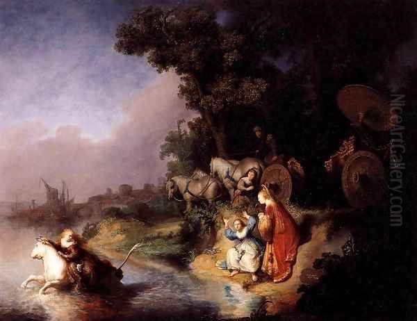 The Abduction of Europa Oil Painting by Rembrandt Van Rijn