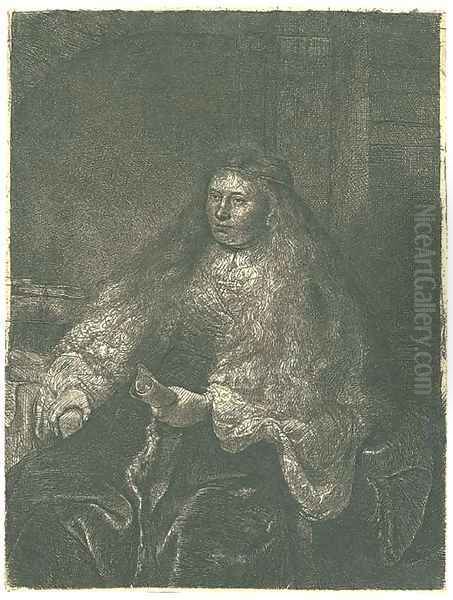 The great Jewish Bride 3 Oil Painting by Rembrandt Van Rijn