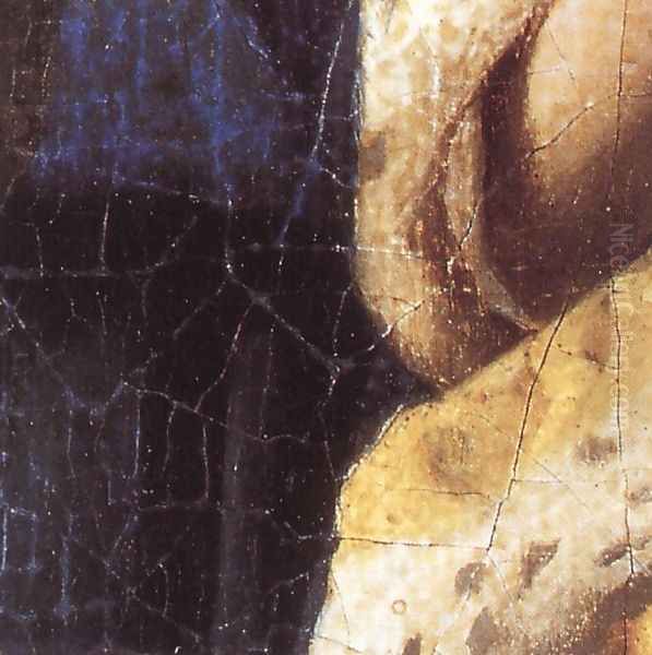 The Love Letter [detail: 2] Oil Painting by Jan Vermeer Van Delft