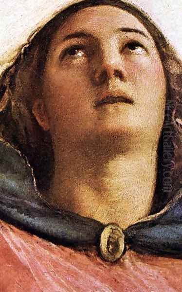 Assumption of the Virgin (detail-1) 1516-18 Oil Painting by Tiziano Vecellio (Titian)