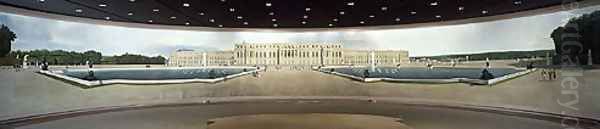 The Palace and Gardens of Versailles Oil Painting by John Vanderlyn