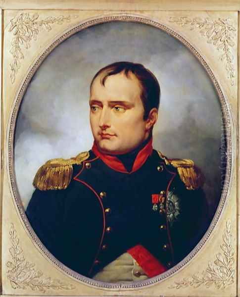 Portrait of Napoleon I (1769-1821), 1815 Oil Painting by Carle Vernet