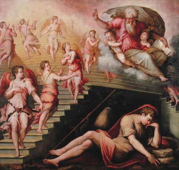 Jacob's Dream, 1558 by Giorgio Vasari