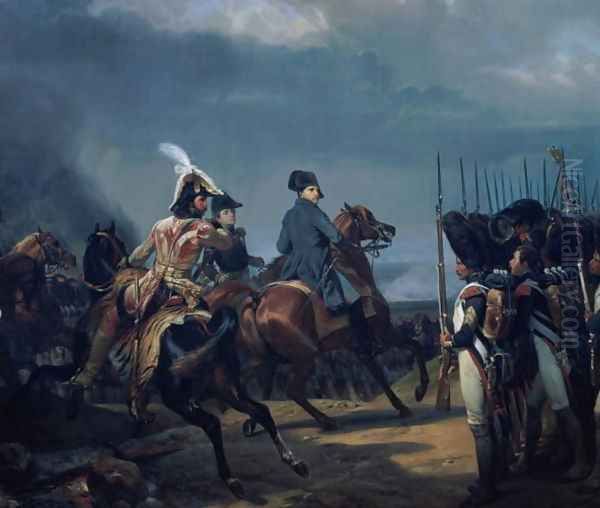 The Battle of Iena, 14th October 1806 Oil Painting by Horace Vernet