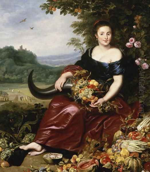 Allegory of Earth Oil Painting by Cornelis De Vos