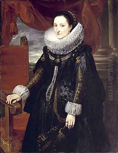 Portrait of a Woman 2 Oil Painting by Cornelis De Vos