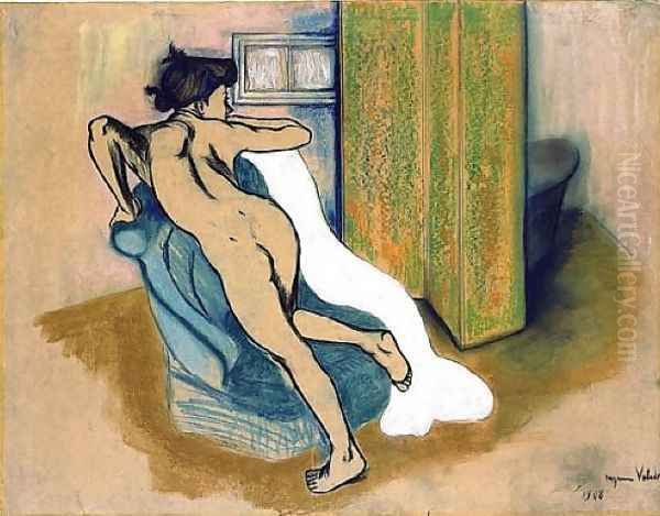 Frauenakt Oil Painting by Suzanne Valadon