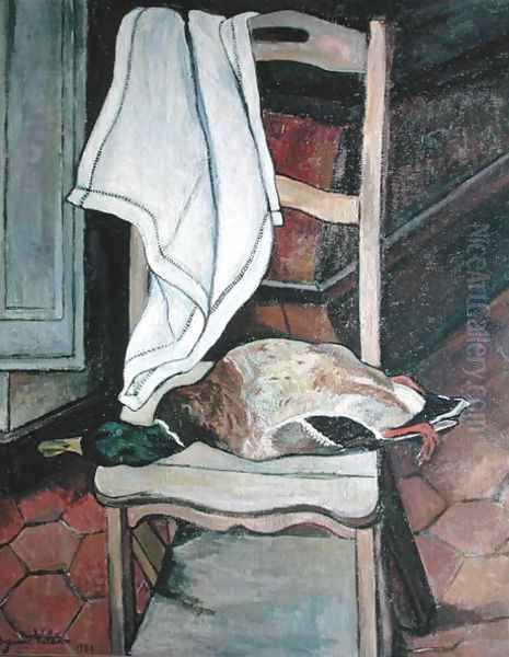 The Duck, 1930 Oil Painting by Suzanne Valadon