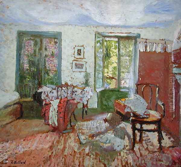 Annette in an Interior, c.1903 Oil Painting by Jean-Edouard Vuillard