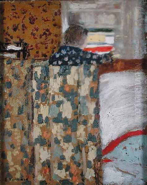 The Linen Cupboard, c.1893-95 Oil Painting by Jean-Edouard Vuillard