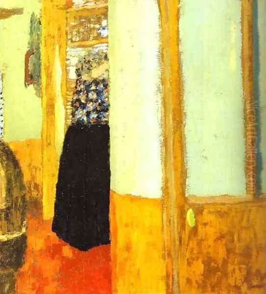 Linen Closet (L'Armoire a linge) c. 1894-95 Oil Painting by Jean-Edouard Vuillard