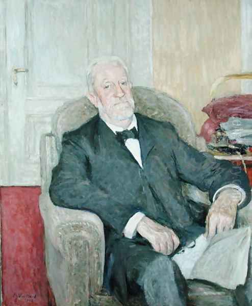 Senator Eduard Wilhelm Ludwig Heinrich Roscher (1838-1929) 1913 Oil Painting by Jean-Edouard Vuillard