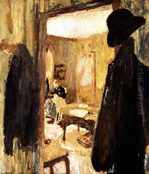 Interior, 1900-04 Oil Painting by Jean-Edouard Vuillard