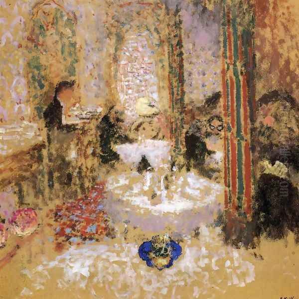 Chez Maxime Oil Painting by Jean-Edouard Vuillard