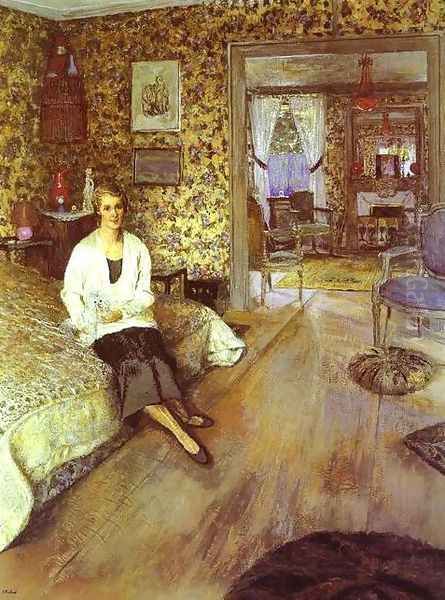 Countess Jean de Polignac. 1932 Oil Painting by Jean-Edouard Vuillard