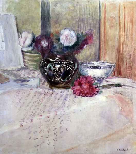 Still Life Oil Painting by Jean-Edouard Vuillard