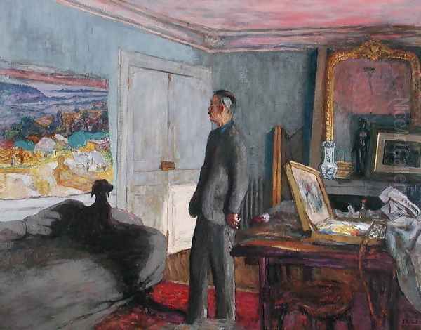 Pierre Bonnard (1867-1947) 1935 Oil Painting by Jean-Edouard Vuillard