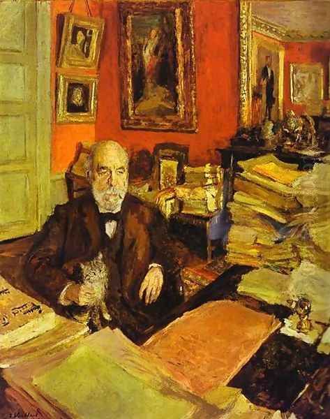 Theodore Duret, 1912 Oil Painting by Jean-Edouard Vuillard