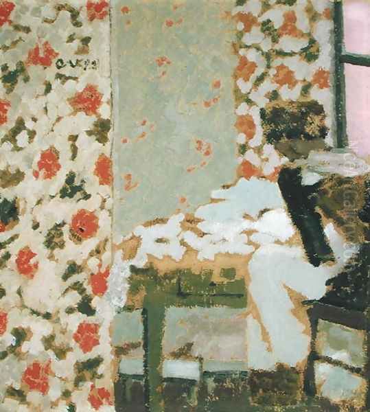 The Seamstress, 1893 Oil Painting by Jean-Edouard Vuillard