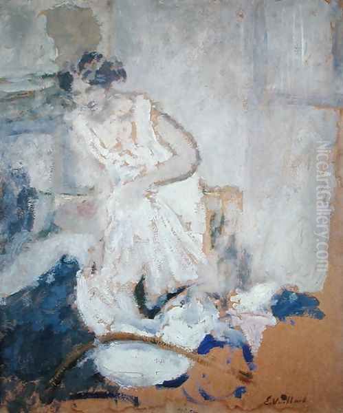 La Chemise, c.1905 Oil Painting by Jean-Edouard Vuillard