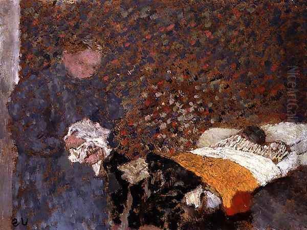 The Sick Child, c.1892 Oil Painting by Jean-Edouard Vuillard