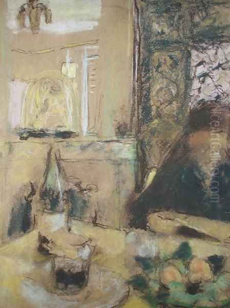 The Mother of the Artist Reading Oil Painting by Jean-Edouard Vuillard