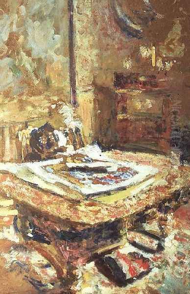 Interior, c.1906 Oil Painting by Jean-Edouard Vuillard