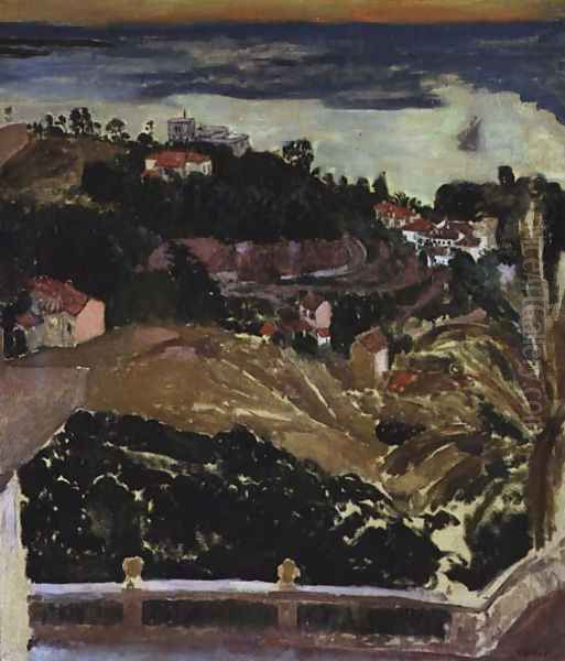 View of Cannes, c.1901 Oil Painting by Jean-Edouard Vuillard