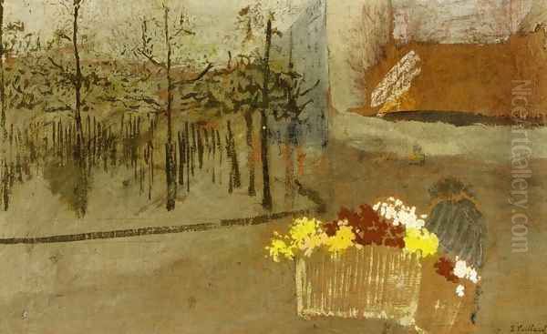 The Florist Oil Painting by Jean-Edouard Vuillard