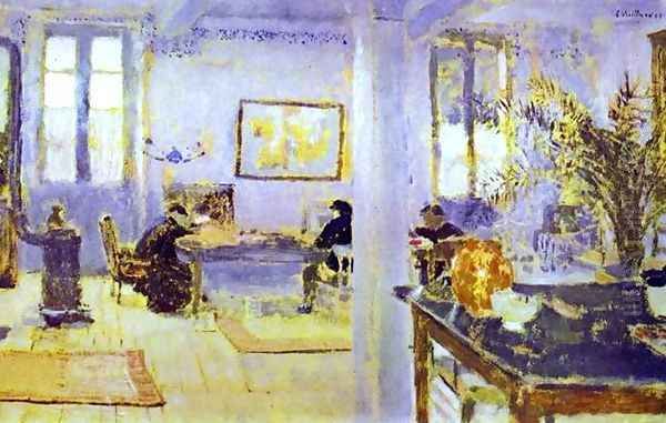 The Room 1893 Oil Painting by Jean-Edouard Vuillard